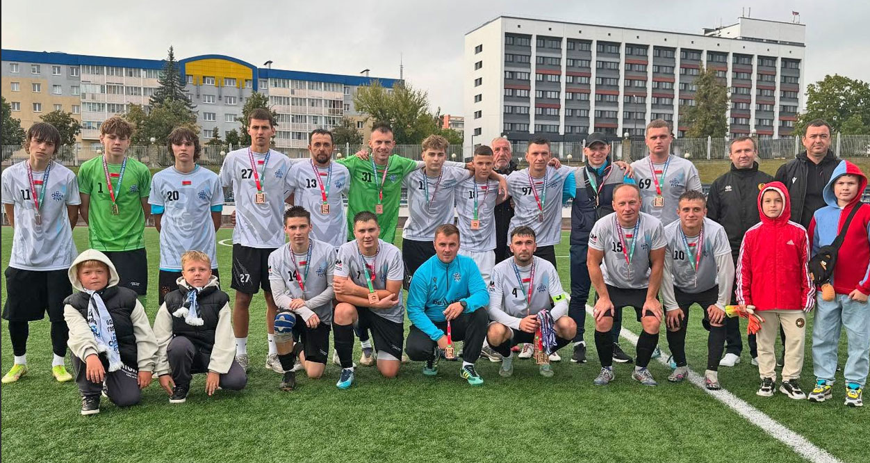 Команда ''Смена'' - бронзовый призер чемпионата Гродненской области4